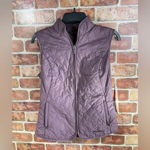 Eddie Bauer Women's Quilted Vest - Plum